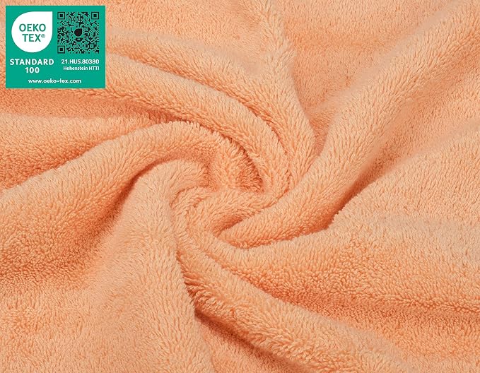 American Soft Linen 100% Cotton Luxury Turkish Towels, 4 PC Washcloth Set | Soft Absorbent Quick Dry OEKO Tex Standard 100 Certificated Durable Machine Washable Premium Hotel Quality