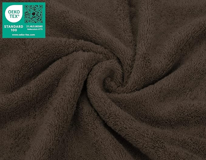 American Soft Linen 100% Cotton Luxury Turkish Towels, 4 PC Washcloth Set | Soft Absorbent Quick Dry OEKO Tex Standard 100 Certificated Durable Machine Washable Premium Hotel Quality