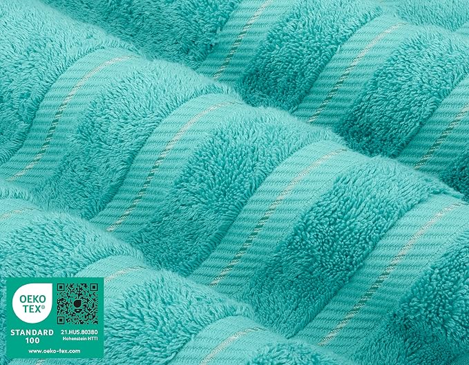 American Soft Linen 100% Cotton Luxury Turkish Towels, 4 PC Hand Towel Set | Soft Absorbent Quick Dry OEKO Tex Standard 100 Certificated Durable Machine Washable Premium Hotel Quality