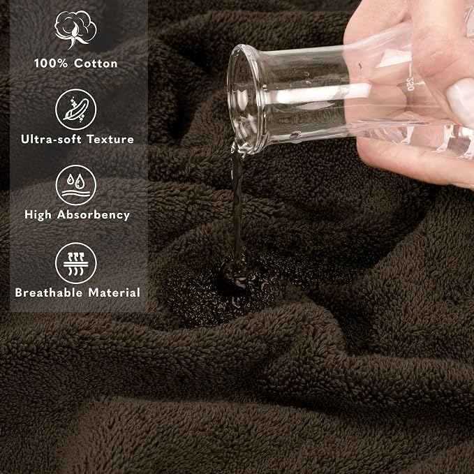 American Soft Linen 100% Cotton Luxury Turkish Towels, 35x70 XL Bath Sheet | Soft Absorbent Quick Dry OEKO Tex Standard 100 Certificated Durable Machine Washable Premium Hotel Quality
