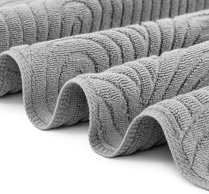 Decorative Hand Towels Set of 2 - Soft Boho Cotton for Bathroom or Kitchen | Absorbent, Lightweight and Quick Drying - Perfect to Elevate Any Bath Decoration at Home